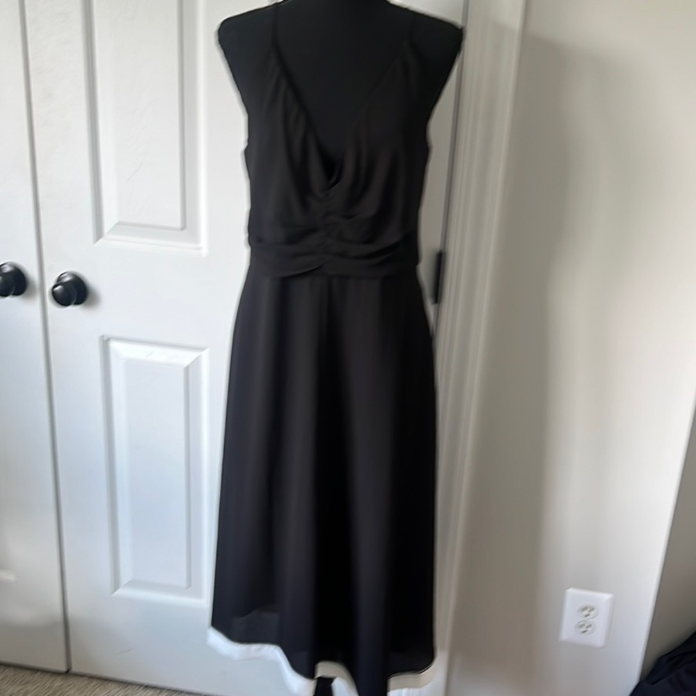 Halston Elegant Black Dress